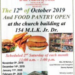 Community Outreach Lunch