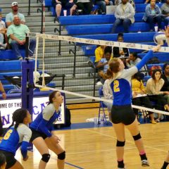 Lady Cats Volleyball Coach Makes Some Changes Before Win Over Mount Pleasant Tuesday