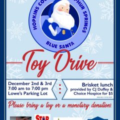 Blue Santa Needs Your Help for a Brighter Christmas!