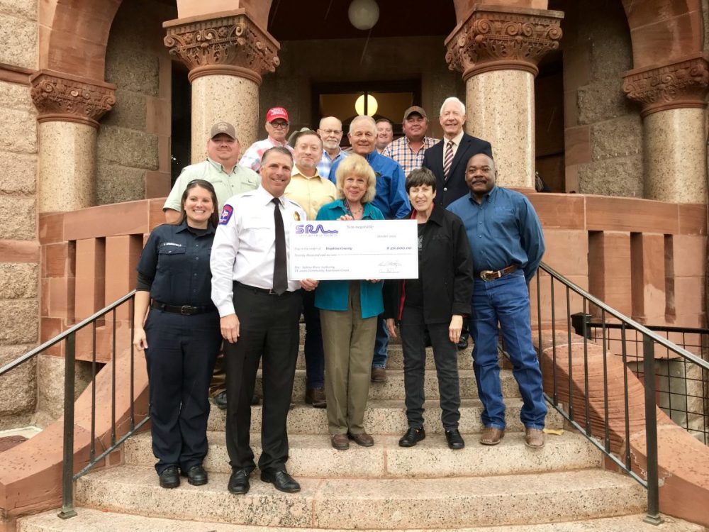 Sabine River Authority Awards 20,000 Community Assistance Program