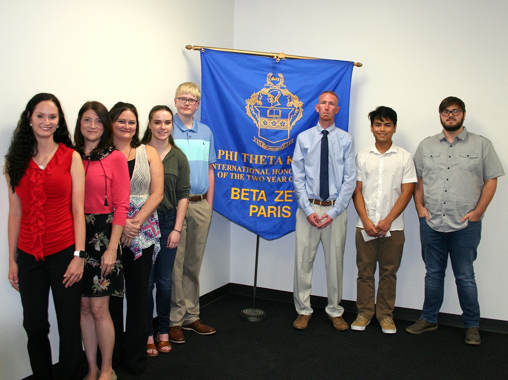 PJC Sulphur Springs PTK inductees