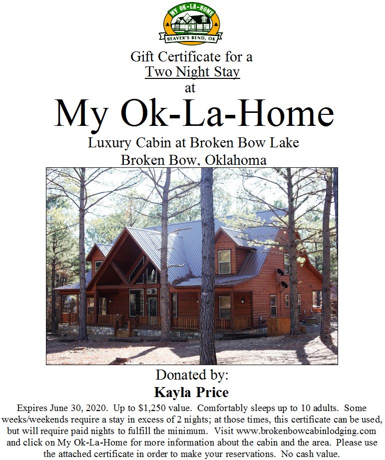 MyOkLaHome Certificate
