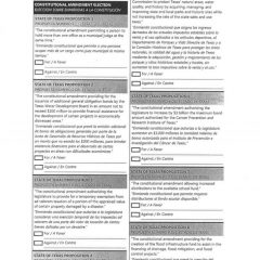 A Quick Look At The 10 Proposed Amendments To Texas Constitution