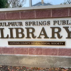 The Sulphur Springs Public Library Has a Full Schedule of Upcoming Events and Activities for the Community to Enjoy