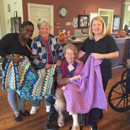Shawls Of Love Donates To Wesley Oaks Memory Care
