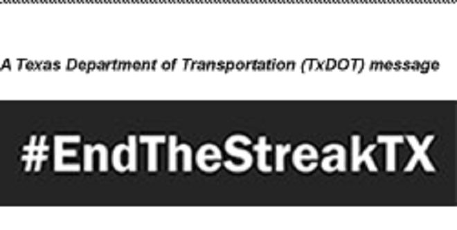 TXDOT Message