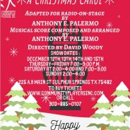 Main Street Theater Will Present "A Christmas Carol-Adapted for Radio-on-Stage"