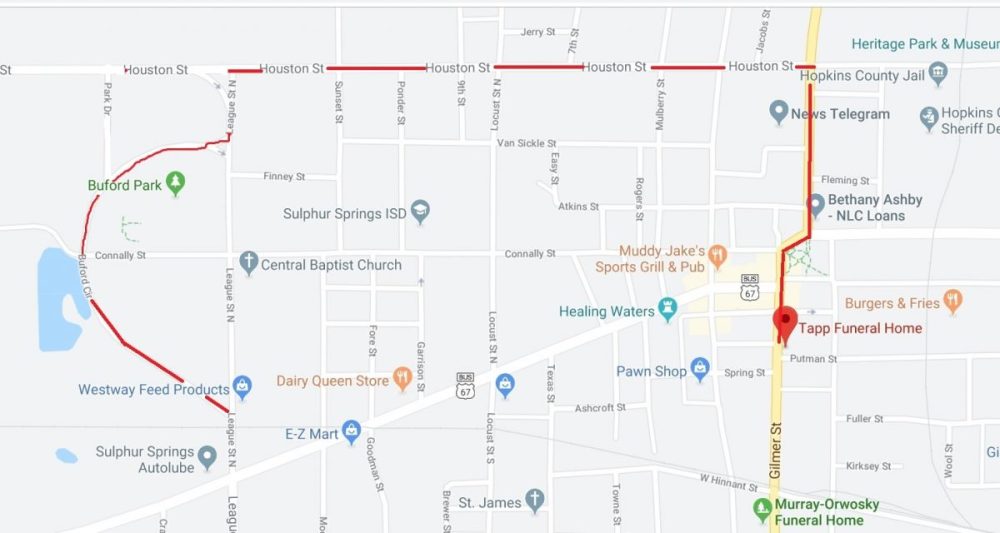 Gardendale Christmas Parade 2022 Route 12Th Annual Sulphur Springs Lions Club Lighted Christmas Parade Set Dec. 6  - Ksst Radio
