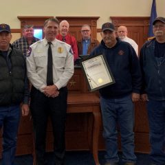 Dike VFD Recognized For 34 Years Of Service