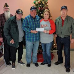 Meal a Day Gets Donation from Four Heroes, VFW