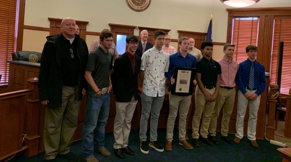 Miller Grove, Saltillo Cross Country Winners Honored For Athletic