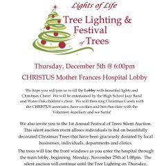CHRISTUS 'Lights of Life' Set for Thursday December 5