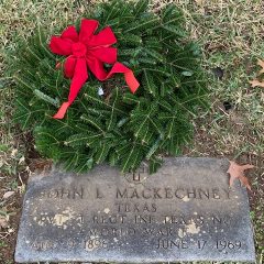 The Annual Wreaths Across America Ceremony Will be Held December 16th