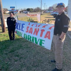 Blue Santa Drive Wraps Up and Toys, Bikes Still Needed!