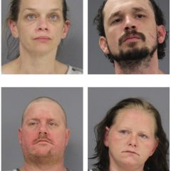 Burglary Investigation Results In Location of Stolen Vehicles and Weapons, Tools, Methamphetamine; 5 Arrests