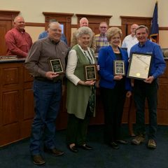 Commissioners Court Commemorates Civic Center's 41st Year By Recognizing Board Members