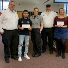 SSHS Students Herd, Lopez Recognized For Creating Logos For Hopkins County EMS