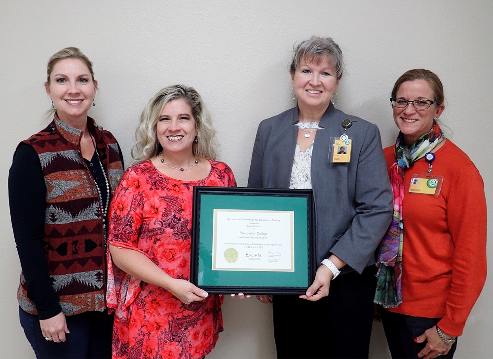 new accreditation for PJC's nursing program