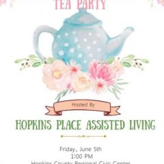 Calling All Ladies Over 60! Ms. Hopkins County Senior Pageant and Tea is June 5,6