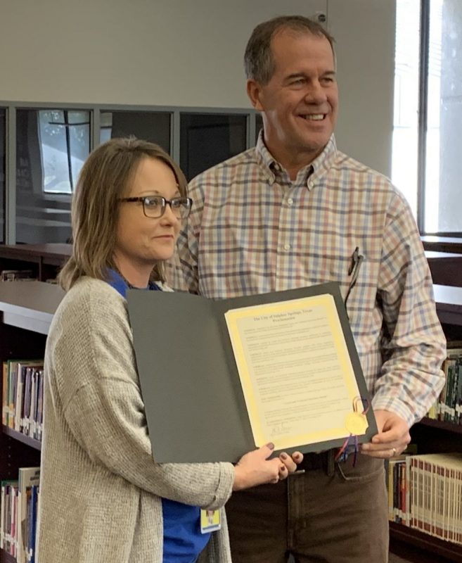 Sulphur Springs High School Kicks Off CTE Month With Proclamation From