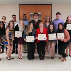 13 New Members Inducted Into The Geral Kennedy Chapter Of NTHS At SSHS