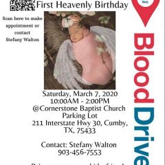 Blood Drive to Commemorate a Loved One