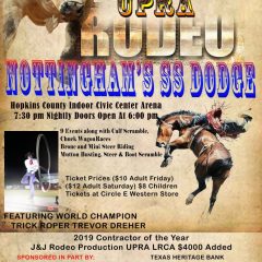 Hopkins County Rodeo Association Brings Spring UPRA to Town April 17, 18