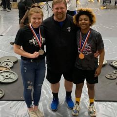 Sable Erdmier Qualifies as First Sulphur Springs’ Girl to Go to State Powerlifting Meet at Regional Meet Thursday