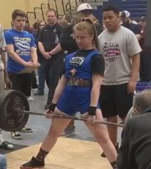 Erdmier Headed to Texas High School Women’s Powerlifting State Championship