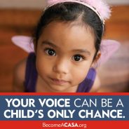 CASA on Child Abuse Prevention in April and Blue Sunday on April 26