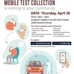 Free Mobile COVID-19 Testing In Sulphur Springs