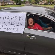 On Being Kind: Mom’s Birthday Wave Parade!