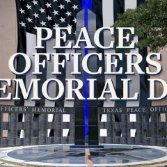 A Service Will be Held on Celebration Plaza in Sulphur Springs May 15th in Honor of Peace Officers Memorial Day