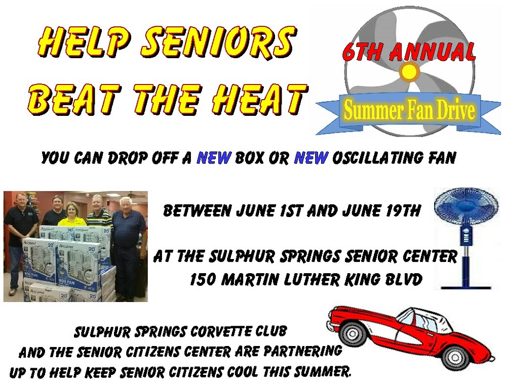 2020 Senior Citizens Center Fan Drive