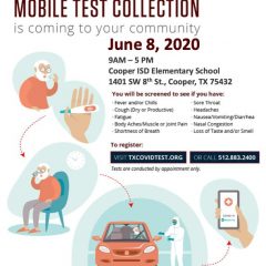 Free Mobile Testing for COVID-19 Offered June 8 In Delta County