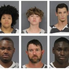 6 Jailed On Felony Warrants