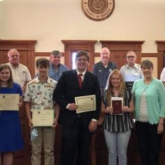 Geoffrey Stewart Awarded Janie Crump Memorial 4-H Scholarship