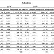 Hopkins County Had Lowest July 2020 Unemployment Rate In NE Texas Workforce Development Area