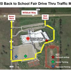 CANHelp Back to School Fair Traffic Map