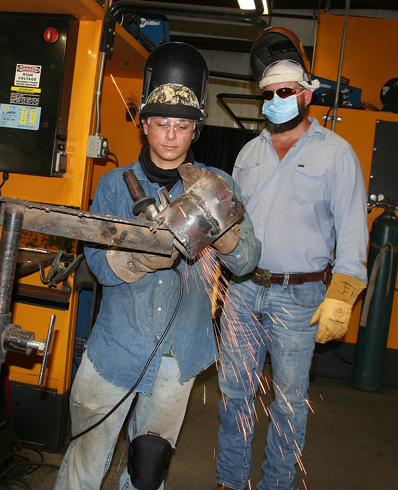 Welding program at the Paris Junior College Sulphur Springs Jordan