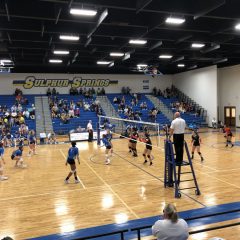 Lady Cats Sweep Commerce Tigers on Senior Night, 3-0