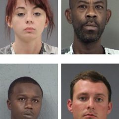 4 Men, 1 Woman Jailed On Controlled Substance, Related Charges