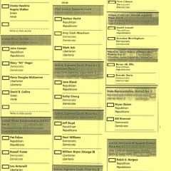 School, City, District, County, State, National Elections On Nov. 3 Ballots In Hopkins County