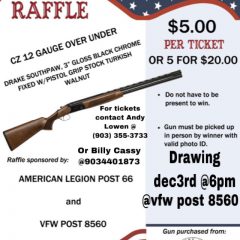 Local VFW Raises Funds Through Raffle