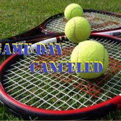 Wildcats Team Tennis Senior Night Versus Marshall Cancelled