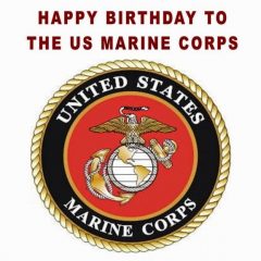 U S Marine Corps Celebrates 245th Birthday November 10
