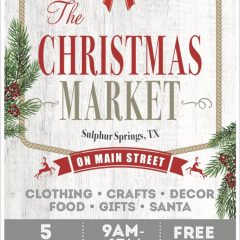 Christmas Market is a Dec. 5 Main Street Shopping Event!