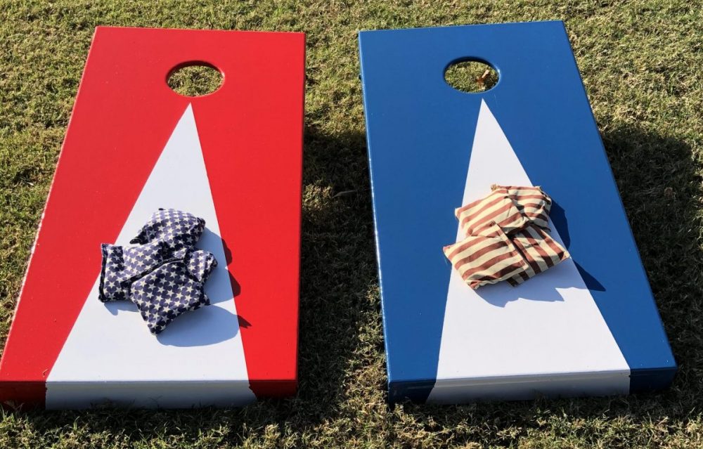 auction - corn hole