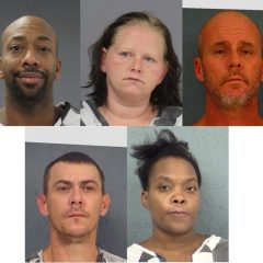 6 Arrested On Unrelated Felony Warrants Over The Last Week