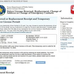 Changed Address? Update DL Online